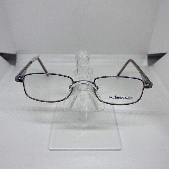 NWT Ralph Lauren Polo Prep 380 0P1T Youth Eyeglass Frame  42-17-125 Bronze Blue